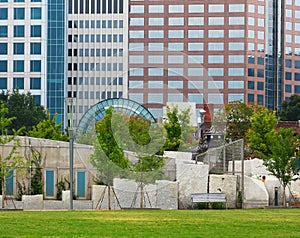 Romare Bearden Park in Charlotte NC