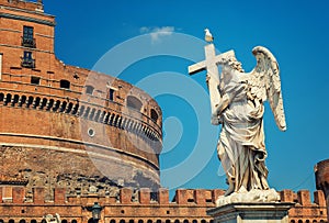 Rome - Angel and SantAngelo Castle