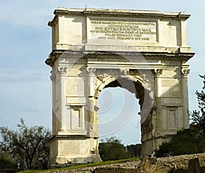 Rome arch