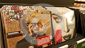 Recent CD releases of the singer MADONNA