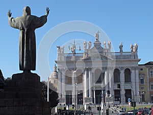 Rome The basilica of San Giovanni