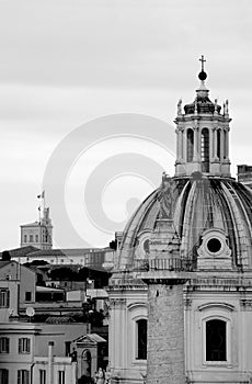 Rome in black and white