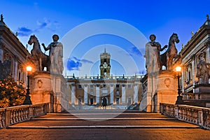 Rome Capitoline Entr Rise