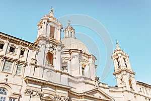 Rome - The Church Of SaintAgnese In Agone