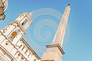 Rome - The Church Of SaintAgnese In Agone