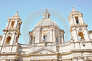 Rome - The Church Of SaintAgnese In Agone