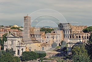 Rome city in daytime