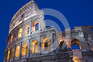 Rome Coliseum close up