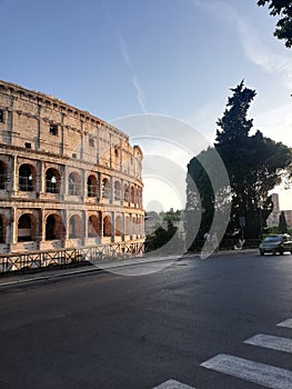 Rome Colliseum outside
