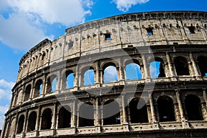Rome - Colosseum and sky
