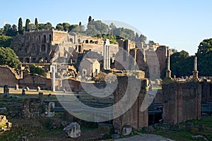 Rome empire ruins