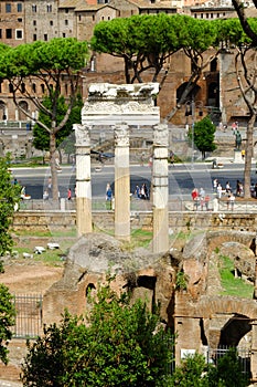 Rome imperial capital city historical monuments age Roman and Renaissance