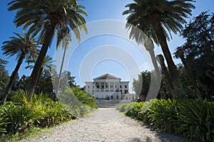 Rome, Italy, the Casino Nobile of Villa Torlonia.