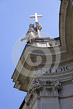 Rome italy catholicism basilica santa croce