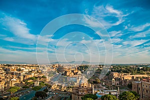 Rome Italy Cityscape