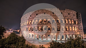 Rome, Italy: Colosseum, Flavian Amphitheatre