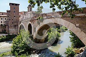 Rome, Italy - Fabricius Bridge