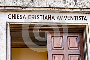 Seventh-day Adventist Church in Rome, Italy photo