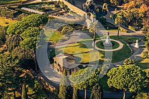 Rome, Italy: Gardens of Vatican City State