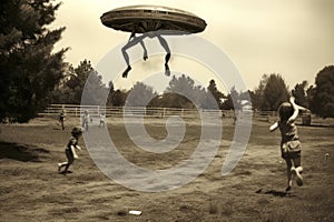 Childhood Encounters: The UFO Landing