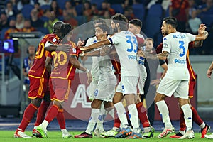 Football: Serie A 2023-2024 - Match day 4 - AS Roma vs Empoli FC, Olympic Stadium in Rome on 17th september 2023