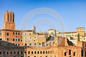 Rome, Italy - Trajan Forum Foro Traiano