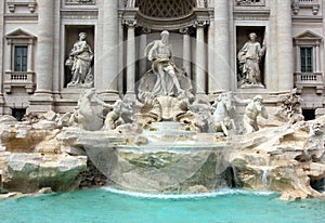 Rome, Italy - Trevi fountain