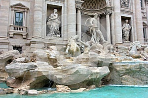 Rome, Italy - Trevi fountain
