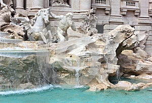 Rome, Italy - Trevi fountain