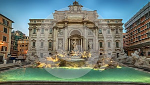 Rome, Italy: The Trevi Fountain photo