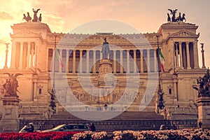 Rome, Italy: Vittoriano, Victor Emmanuel II Monument