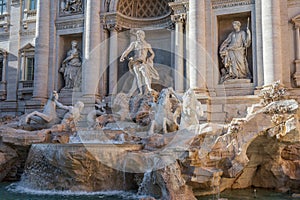 Rome, Lazio. The Trevi Fountain photo