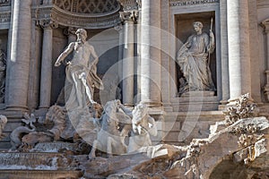 Rome, Lazio. The Trevi Fountain photo