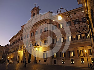 Rome Montecitorio Palace photo