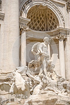 Rome monument - Trevi Fountain Fontana di Trevi.