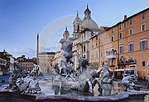 Rome Navona Perspect photo