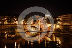 Rome at night