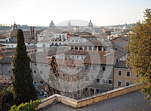 Rome panoramic view from Campidoglio