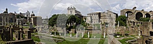 Rím panoramatický z rímsky 
