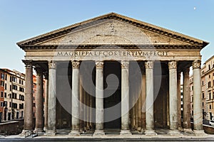 Rome Pantheon Front