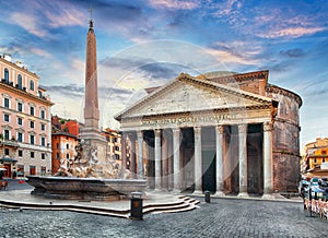 Rome - Pantheon, nobody