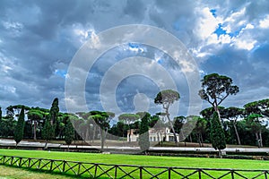 Rome - Piazza del Popolo, the Pincio Gardens and Villa Borghese