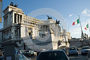 Rome, Piazza Venezia photo