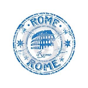 Roma goma estampilla 