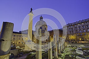 Rome ruines forum romain Italie