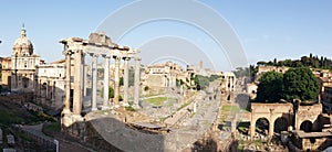 Rome ruines panorama