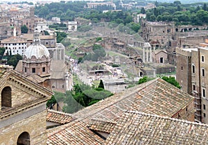 Rome ruins