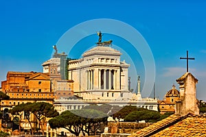 Rome skyline cityscape Lazio Italy landmark