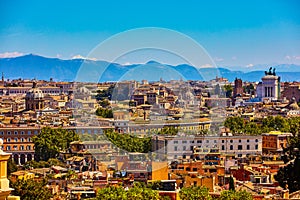 Rome skyline cityscape Lazio Italy landmark