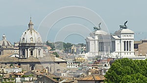 Rome skyline | St. Andrea and Vittoriano, Italy